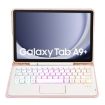 Samsung Galaxy Tab A9+ X210/X215/X215 A09B-AS Pink Keyboard Case - 3