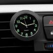 Car Clock Night Light Electronic Clock Car Decoration Quartz Black Border - 1