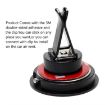 Car Clock Night Light Electronic Clock Car Decoration Quartz Black Border - 5