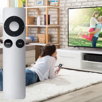 Apple TV Remote Control MC377LL/A Silver Gray - 1