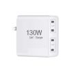GaN130W 4-Port USB-C PD65W / PD30W Charger - US Plug - 1