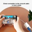NK-1035 TC USB-C Male to Ethernet + Power Female Adapter - 6