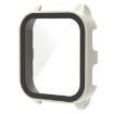 Garmin Venu Sq2 PC + 9H Tempered Glass Protective Case - Ivory White - 1