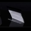 Mini Clear Acrylic Sign Display Stand Label Holder - 10 PCS - 3