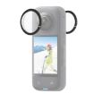 Insta360 X3 PULUZ Lens Guard PC Protective Cover - Black - 1