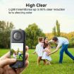 Insta360 X3 PULUZ Lens Guard PC Protective Cover - Black - 6