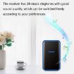 CACAZI A68-2 Wireless Doorbell, EU Plug, Black - 6