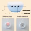 Intelligent Human Body Induction LED Night Light (White+Yellow) - 4