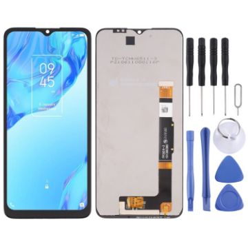 TCL 20B TFT LCD Screen with Digitizer Full Assembly - 1