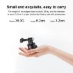 PULUZ Action Camera Quick Release Magnetic Base Adapter - Black - 5