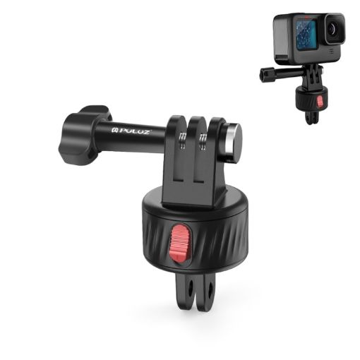 PULUZ Action Camera Magnetic Base Adapter - Black - 1