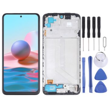 OLED LCD Screen & Digitizer Assembly for Xiaomi Redmi Note 10/10s/11 SE/Poco M5s - 1