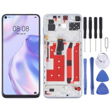 LCD Screen for Huawei P40 Lite 5G Digitizer Assembly (Purple) - 1