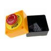 2pcs LAY37-11ZS Elevator Emergency Stop Button (Red) - 4