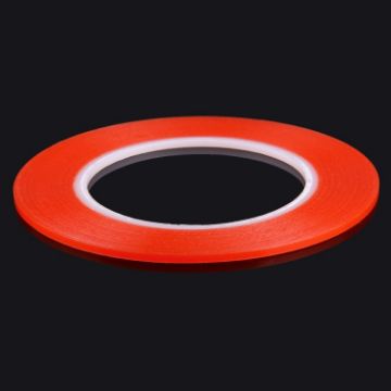 Picture of 3mm Width Double Sided Adhesive Sticker Tape for iPhone / Samsung / HTC Mobile Phone Touch Panel Repair, Length: 25m (Red)