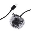 PULUZ 1.5m USB-C Lavalier Condenser Microphone - 2