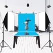67cm T-Shape Photo Studio Background Support Stand with Clips - 6
