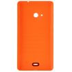 Orange Plastic Back Cover for Microsoft Lumia 535 - Smooth Surface - 3