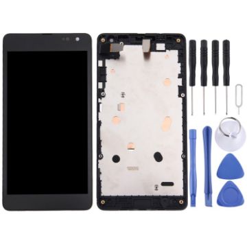 LCD + Frame + Touch Pad Digitizer Assembly for Microsoft Lumia 535 - 1