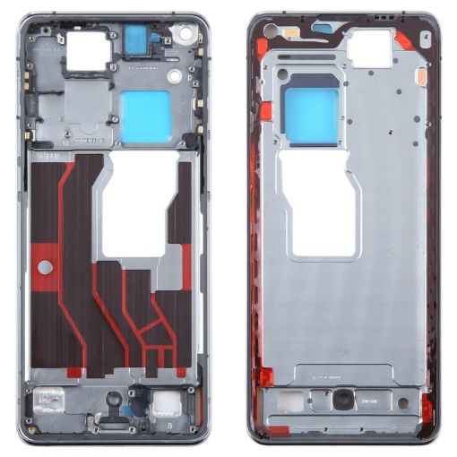 OPPO Find X3 Pro Front Housing LCD Frame Bezel Plate - Black - 1
