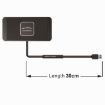 C1 30cm Short Cable 15W QI Car Wireless Charging Pad - 3