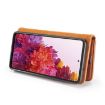 Samsung Galaxy S20 FE Leather Case with Holder & Card Slots (Brown) - 5