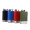 9oz Stainless Steel Hip Flask - Matte Black - 2