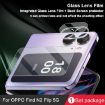 OPPO Find N2 Flip 5G Lens Film + Glass Rear Screen Sticker - 3