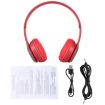 P47 Foldable Wireless Bluetooth Headphone - Red - 4