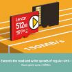 Lexar LSDMI High-Speed TF Card 512GB Red - 3