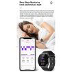 TK20 1.39" IP68 Waterproof Smart Watch - ECG, Remote Care, Body Temp (Black) - 4