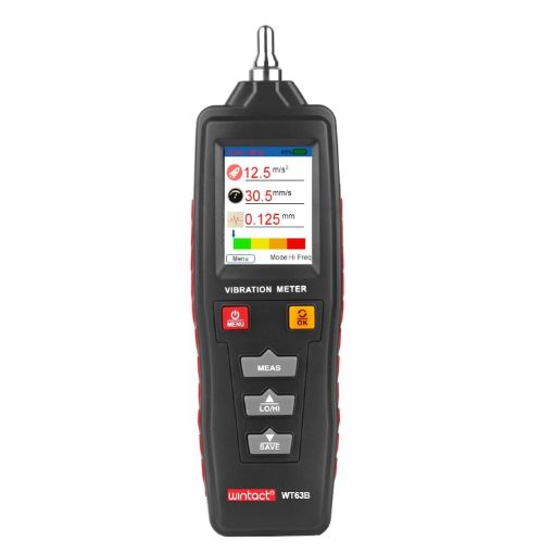WINTACT WT63B Handheld Vibration Analyzer - Digital Vibration Meter - 1
