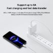 Xiaomi 6A USB to USB-C Fast Charging Data Cable - 1m Length - 4