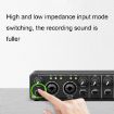 SK-1 USB Sound Card Mixer - Driver-free Recording Instrument Arranger - 4