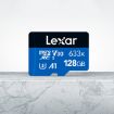 Lexar 633x 128GB TF Card - High-speed Driving Recorder Memory - 2