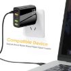 65W Dual PD Type-C + 3 x USB Multi Port Charger, UK Plug - White - 5