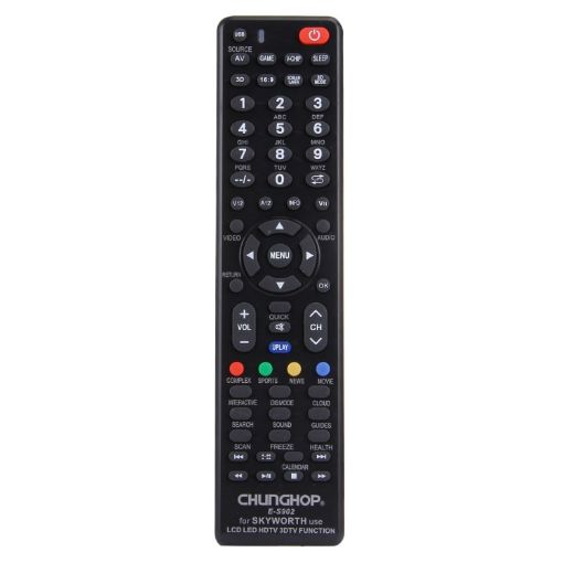 CHUNGHOP E-S902 Universal Remote Controller for SKYWORTH LED TV/LCD TV - 1