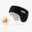 Golovejoy Winter Warm Earmuffs + Earplugs Set - Black - 1