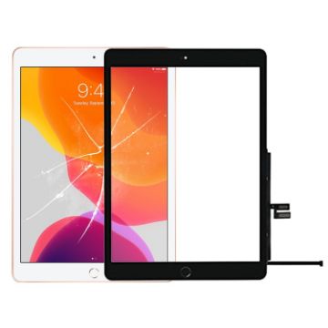 Touch Panel with Home Button for iPad 10.2 (2019/2020) - Black - 1