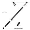 JOYROOM JR-DR01 Dual-head Tablet Stylus Pen - Black - 3