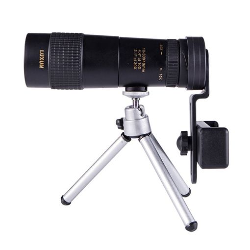 LUXUN 10-30x40 HD Telescope with Phone Clip & Tripod - 1
