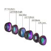 APEXEL APL-DG6V2 6 in 1 Lens Kit - Universal External Lens - 3
