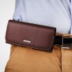 Nuoku Magnetic Flaps Leather Belt Case for Smart Phones, Size 17.3 x 8 x 2.5cm - 6