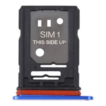 TCL 10 Plus Original SIM Card Tray + SIM/Micro SD Card Tray (Blue) - 1