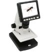 500X 5MP Digital Microscope with 3.5" LCD & 8 LEDs (White) - 1