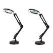 8X Magnifying Glass Lamp Beauty Nail Tattoo Repair Office Reading Lamp Black - 2