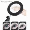 8X Magnifying Glass Lamp Beauty Nail Tattoo Repair Office Reading Lamp Black - 5