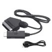 Scart to HDMI Converter Cable - Black - 1