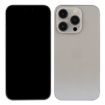iPhone 15 Pro Max Black Screen Dummy Display Model - Natural Titanium - 2
