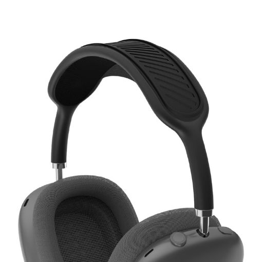 Black Silicone Case for Apple AirPods Max - Wireless Bluetooth Headset - 1